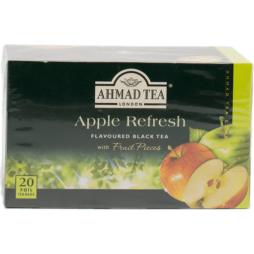slide 1 of 1, Ahmad Tea Fruit Apple Tea, 20 ct