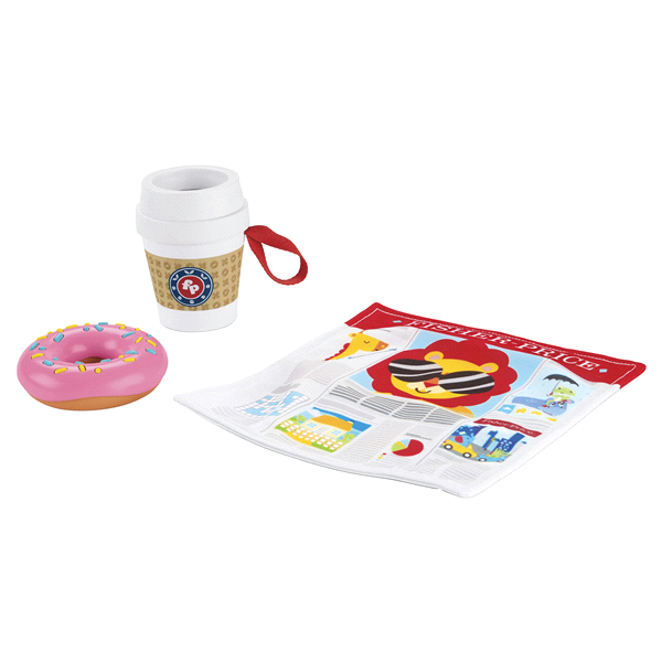 slide 1 of 1, Fisher-Price On-The-Go Breakfast Set, 3 ct