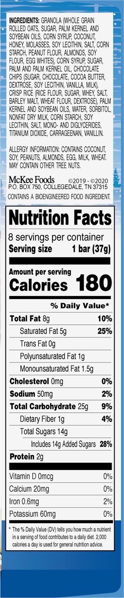 slide 8 of 9, Sunbelt Bakery Chewy Granola Bars, Sunbelt Bakery Family Pack Snow Covered Chocolate Chip, 8 ct