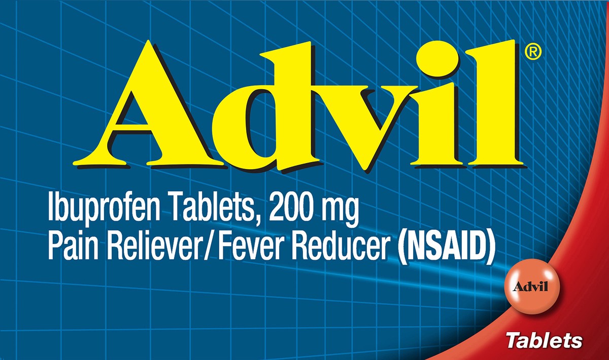 slide 9 of 9, Advil Pain Reliever and Fever Reducer, Ibuprofen 200mg for Pain Relief - 100 Coated Tablets, 50 ct
