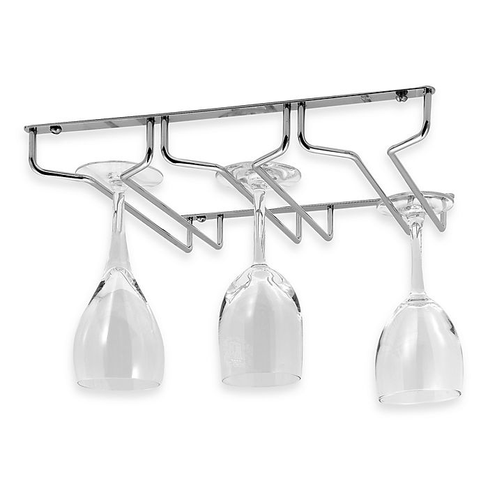 slide 1 of 1, Oenophilia Under Cabinet Wine Glass Rack, 1 ct