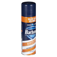 slide 3 of 29, Barbasol Sensitive Skin Shaving Cream Value Size, 10.5 oz