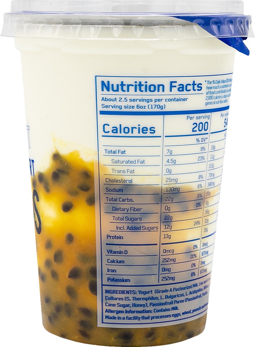 slide 3 of 4, Ellenos Greek Passionfruit Yogurt 16 oz, 16 oz