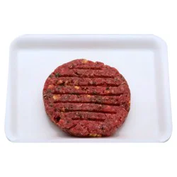 Harris Teeter Sweet Onion & Cheddar Burger