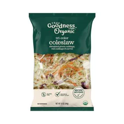 True Goodness Organic Tri-Color Coleslaw, 12 Oz
