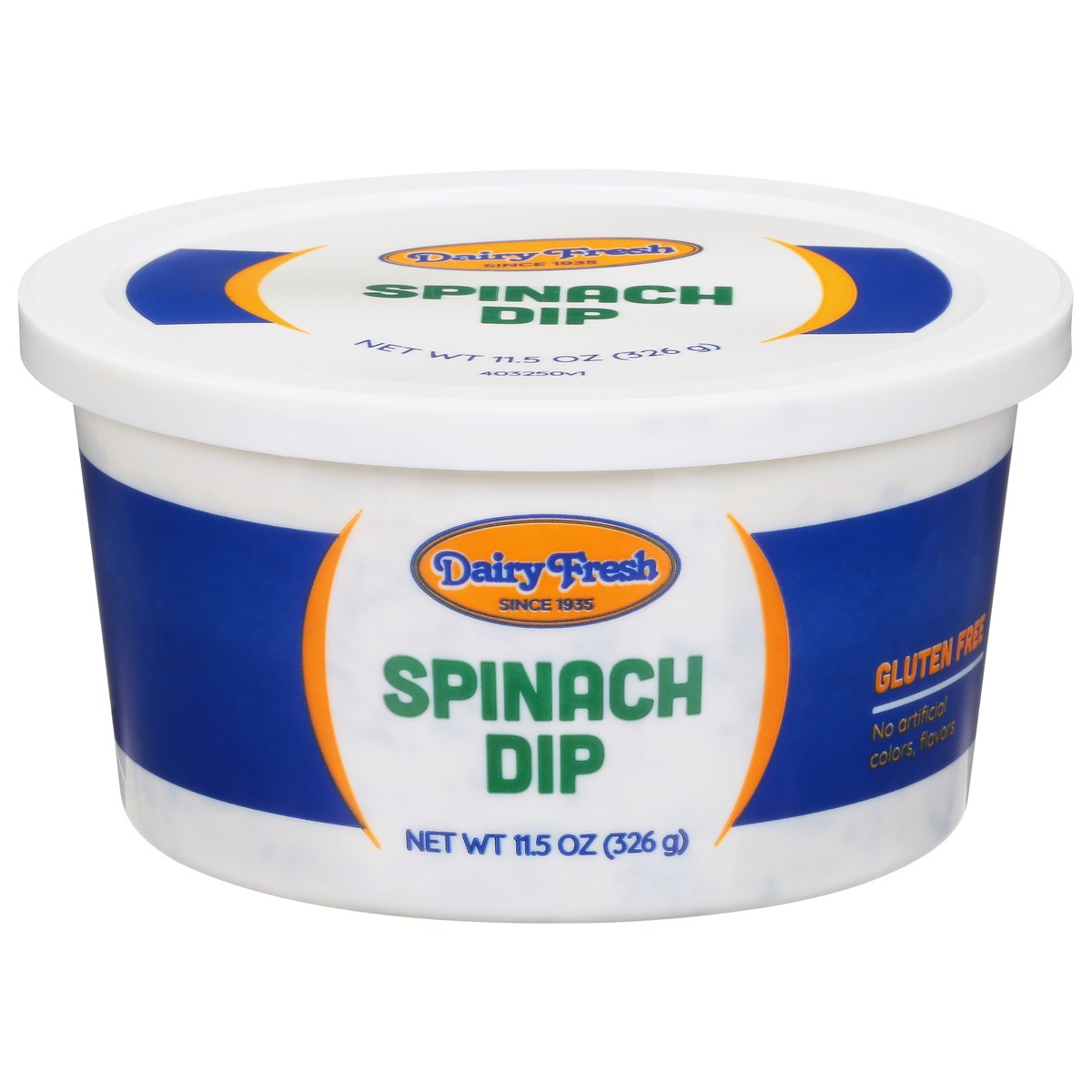 slide 1 of 13, Dairy Fresh Dip, Spinach, 11.5 oz