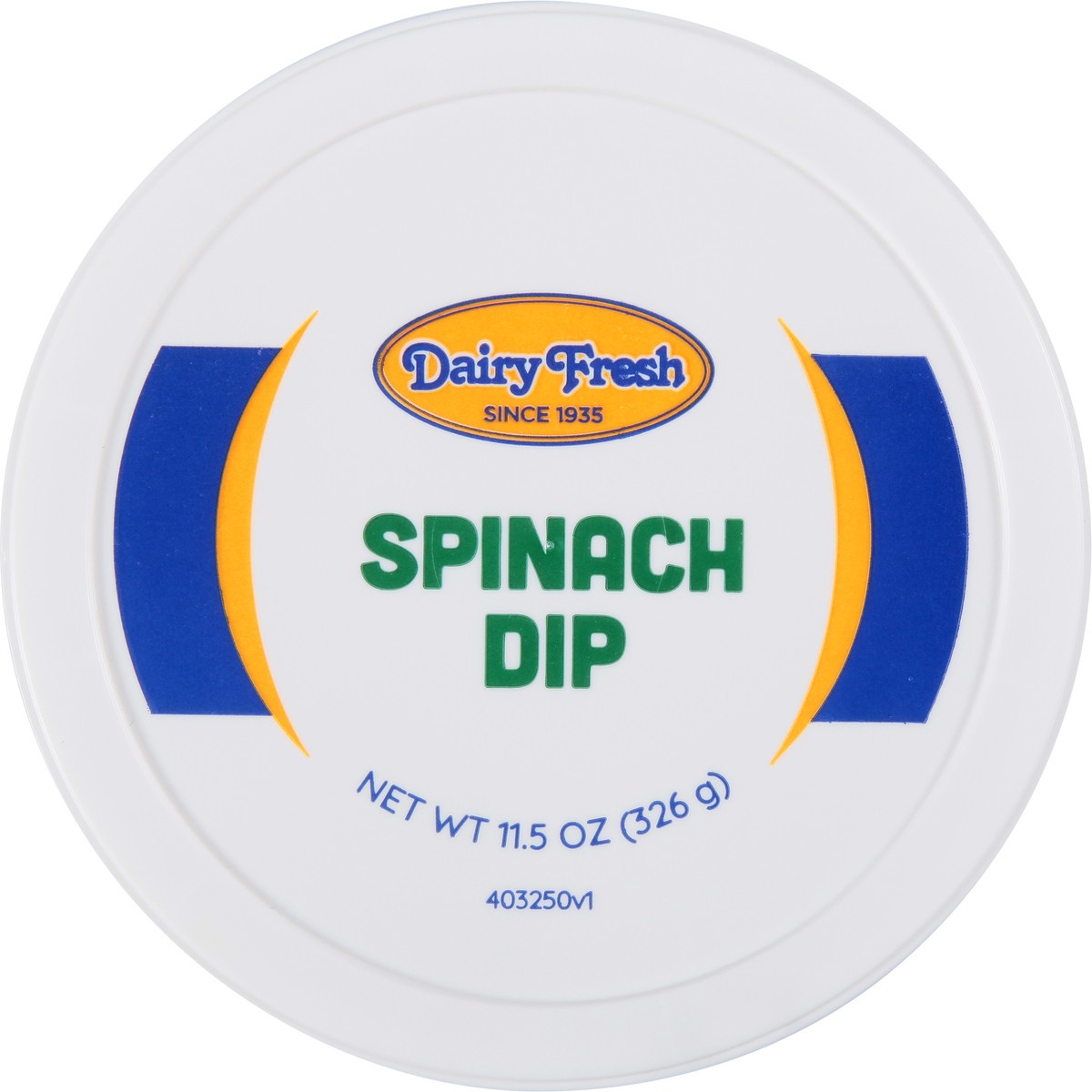 slide 6 of 13, Dairy Fresh Dip, Spinach, 11.5 oz