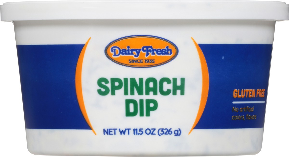 slide 11 of 13, Dairy Fresh Dip, Spinach, 11.5 oz