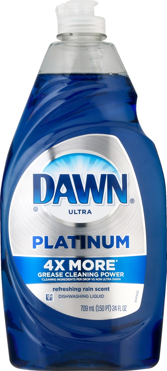 Dawn Platinum Dishwashing Liquid Dish Soap Refreshing Rain 24 Fl Oz Shipt