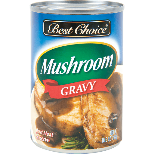 slide 1 of 1, Best Choice Mushroom Gravy, 10.5 oz