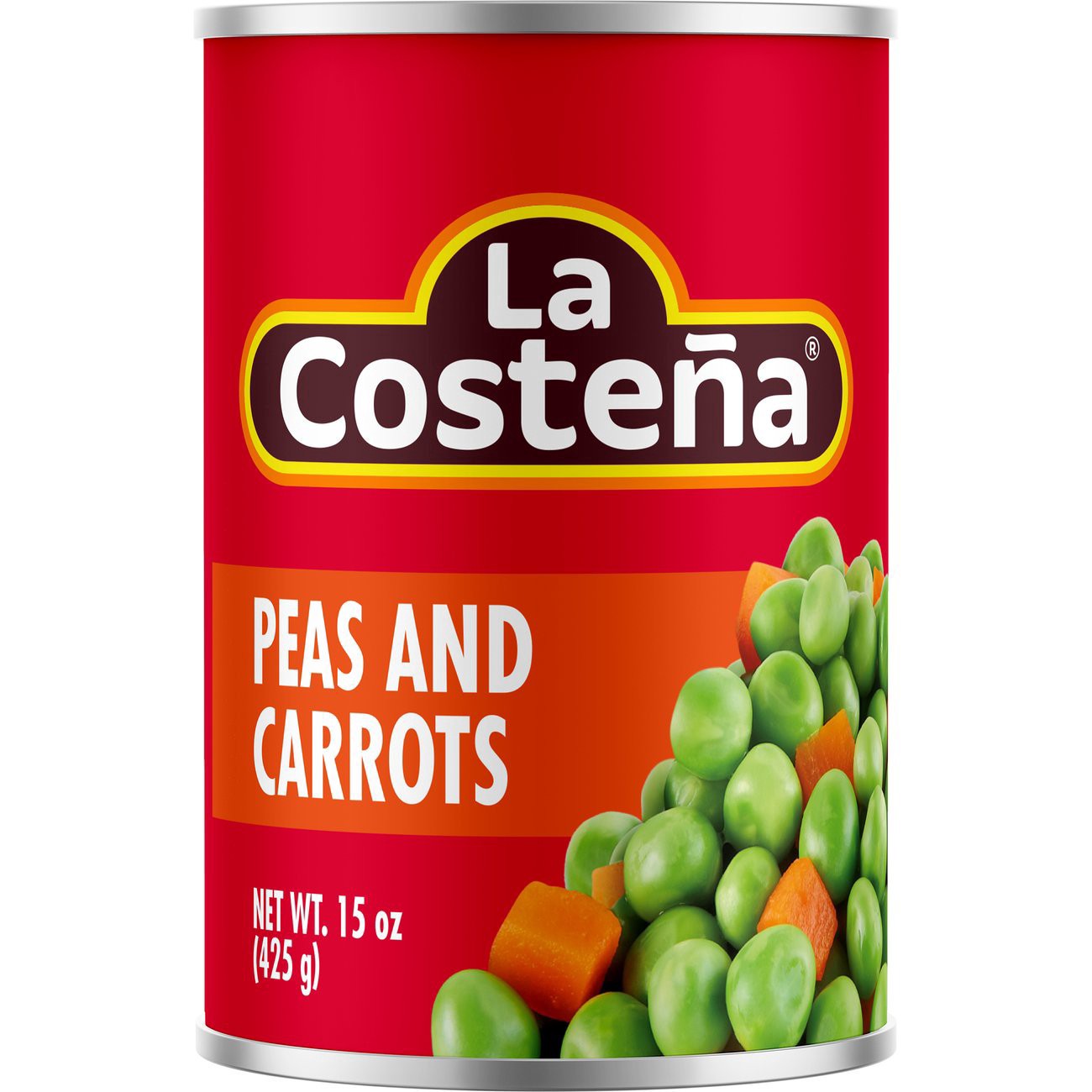 slide 1 of 1, La Costeña La Costena Peas & Carrots, 15 oz