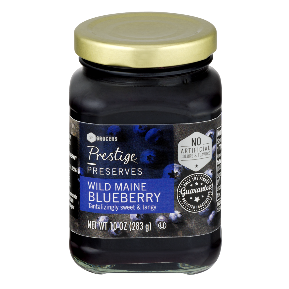 slide 1 of 1, Prestige Preserves Wild Maine Blueberry Tantalizingly Sweet & Tangy, 10 oz