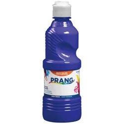 Prang Ready-to-Use Tempera Paint, Blue, 16 oz, 1 Count