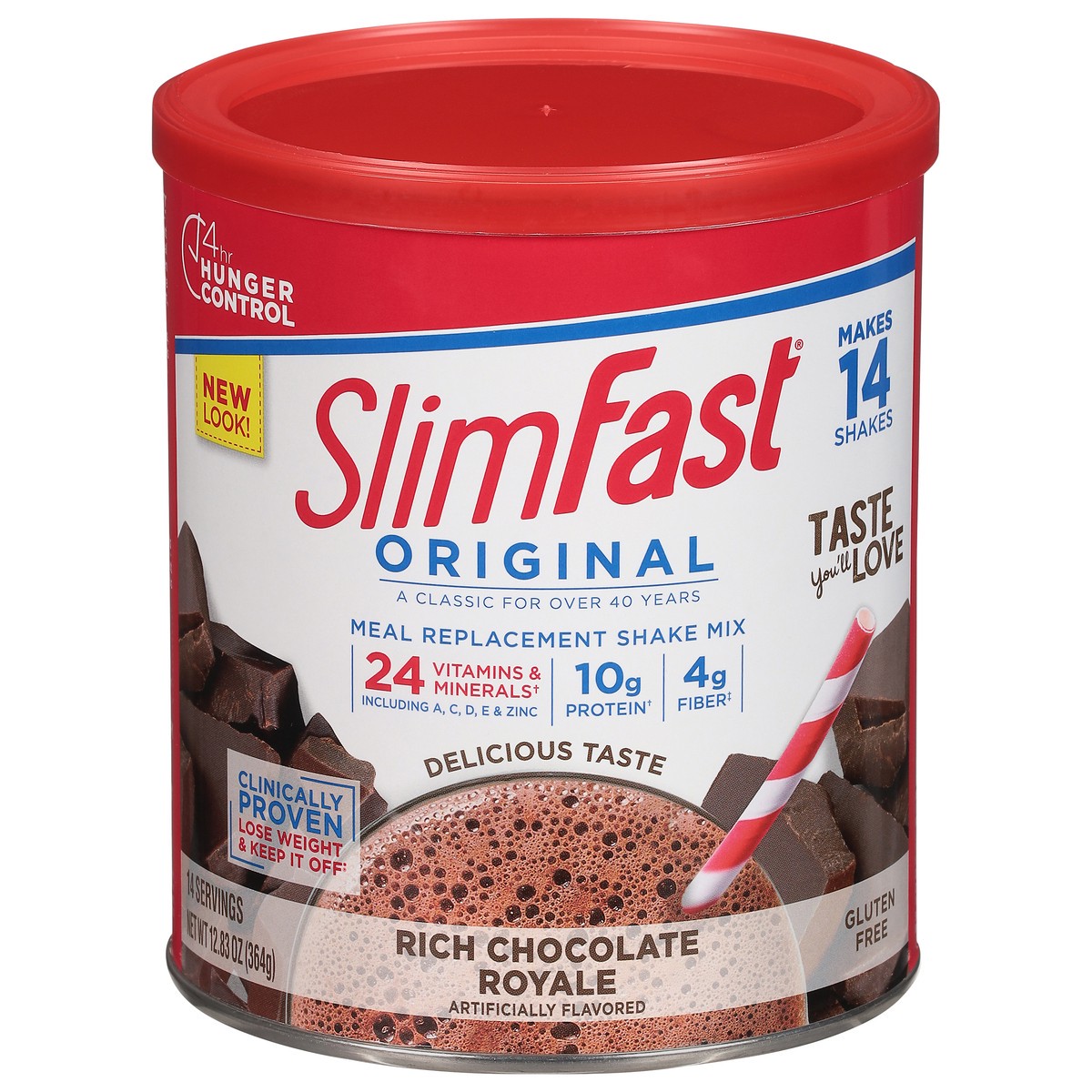 slide 11 of 11, Slimfast Rich Chocolate Royale Shake Mix - 12.83 oz, 12.83 oz