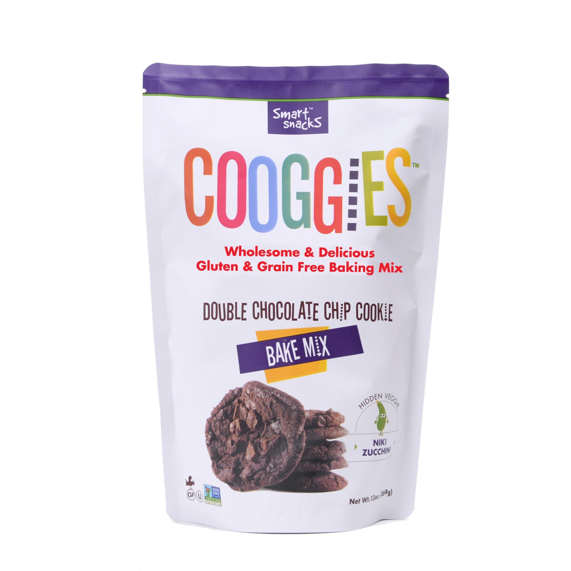 slide 1 of 1, Cooggies Gluten Free Double Chocolate Chip Cookie Mix, 13 oz