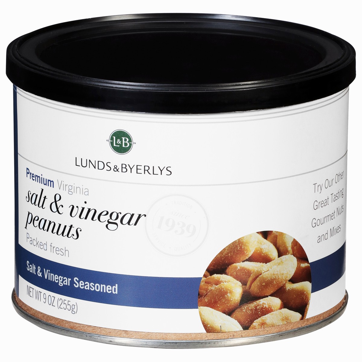 slide 2 of 4, Lunds & Byerlys Premium VIrginia Salt & Vinegar Peanuts 9 oz, 9 oz