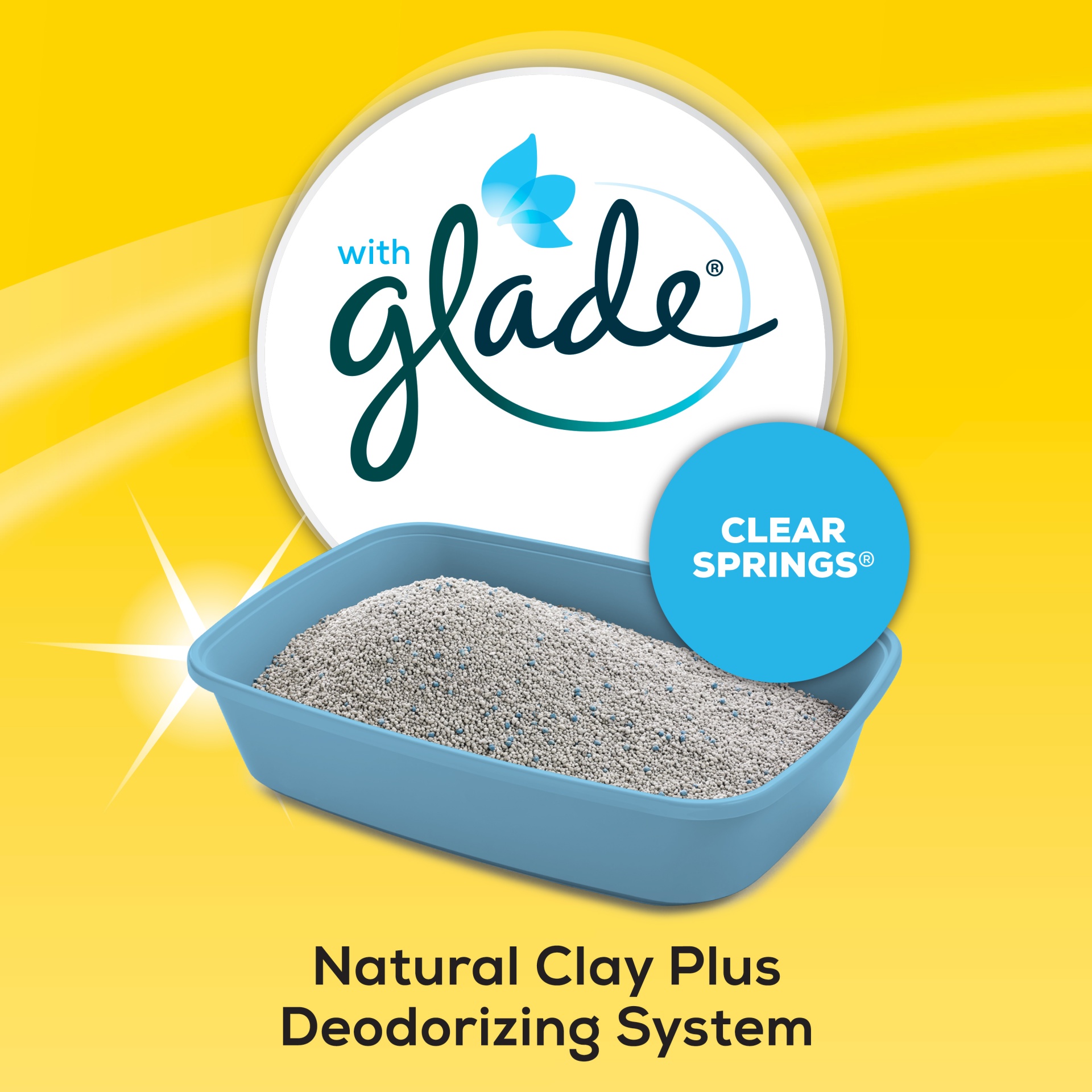 slide 2 of 6, Tidy Cats Glade Tough Odor Solutions Clumping Litter For Multiple Cats, 35 lb