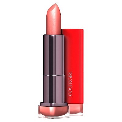 slide 1 of 2, Covergirl Colorlicious Lipstick 280 Decadent Peach, 12 oz