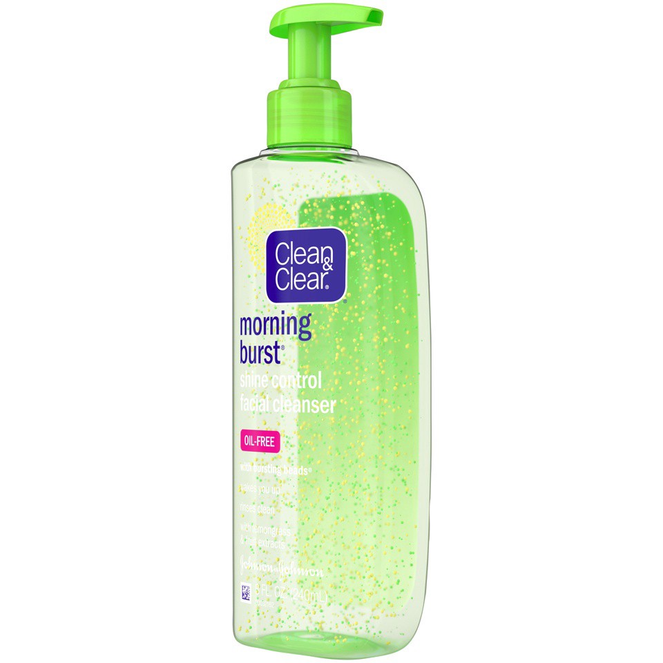 slide 2 of 6, CLEAN & CLEAR MORNING BURST Shine Control Facial Cleanser, 8 Oz, 8 oz