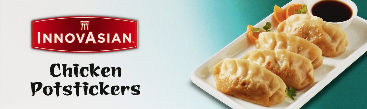 slide 8 of 12, InnovAsian Chicken Potstickers, 8.7 oz