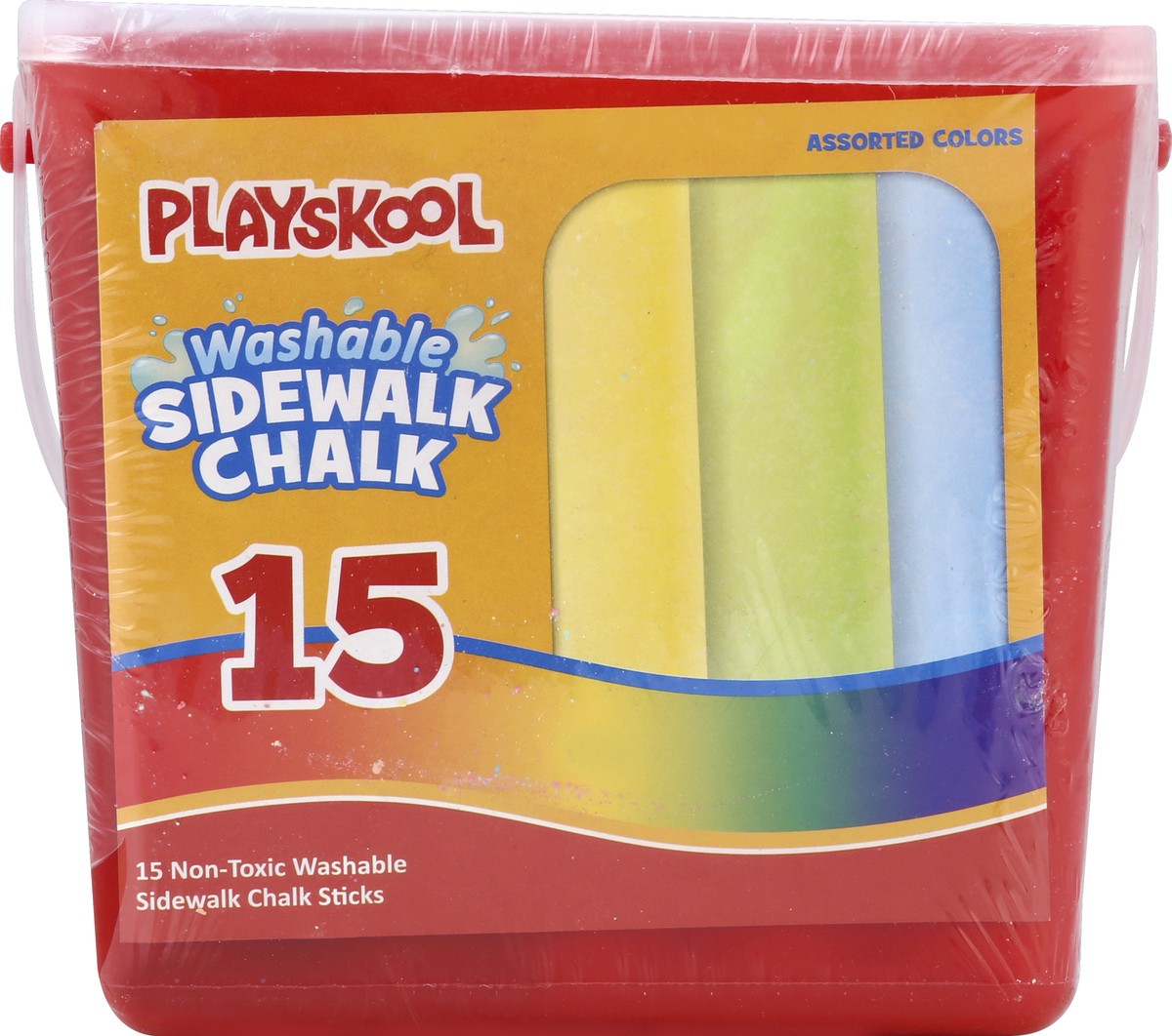 slide 4 of 4, Playskool Sidewalk Chalk, 15 ct