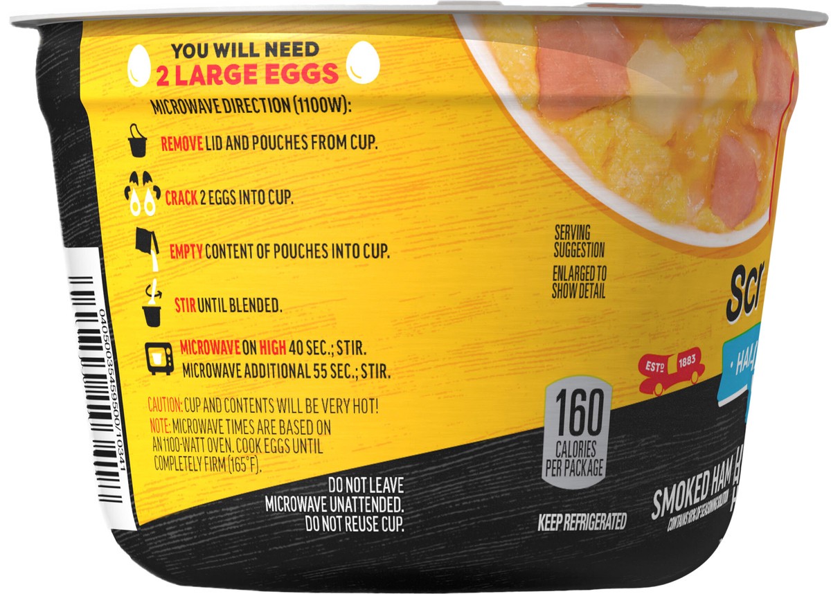 slide 7 of 9, Oscar Mayer Scramblers Ham & Colby Jack Scramble Kit, 3 oz Cup, 3 oz