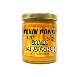 Cajun Power Spicy Garlic Mustard