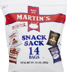 Martin's Assorted Snack Sack 14 ea