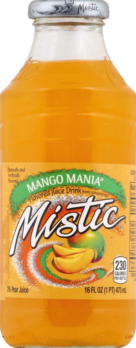 slide 1 of 5, Mistic Juice Drink 16 oz, 16 oz