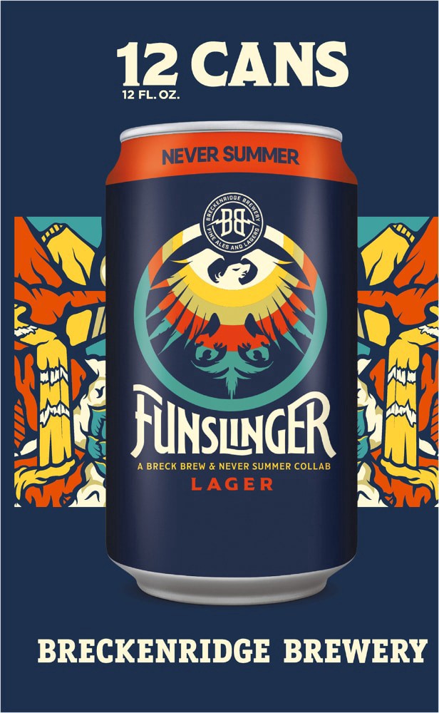 Breckenridge Brewery Funslinger Lager Beer 12 ct; 12 fl oz Shipt