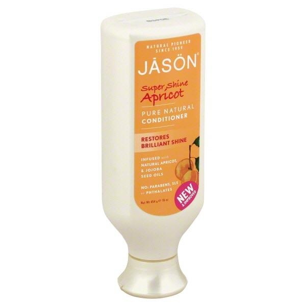 slide 1 of 1, Jason Conditioner, Pure Natural, Super Shine, Apricot, 16 oz
