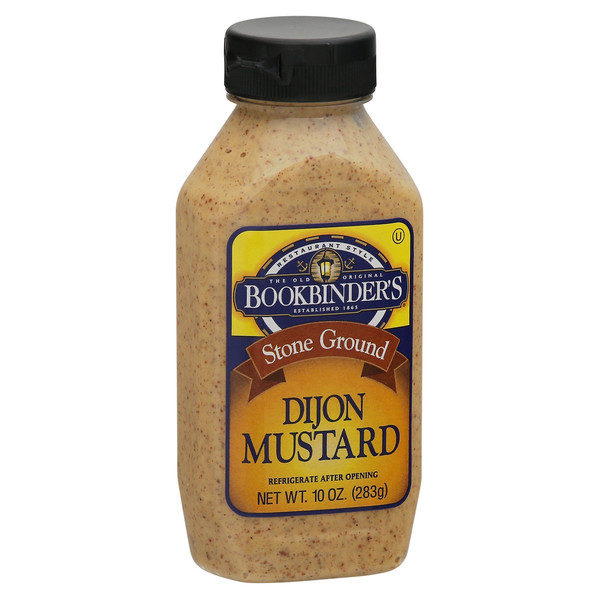slide 3 of 9, Bookbinder's Stone Ground Dijon Mustard 10 oz, 10 oz