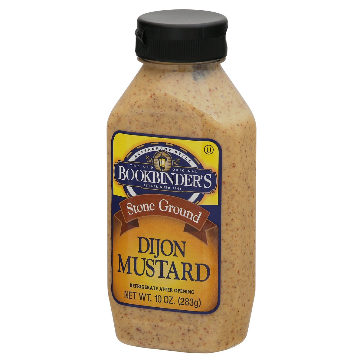 slide 2 of 9, Bookbinder's Stone Ground Dijon Mustard 10 oz, 10 oz