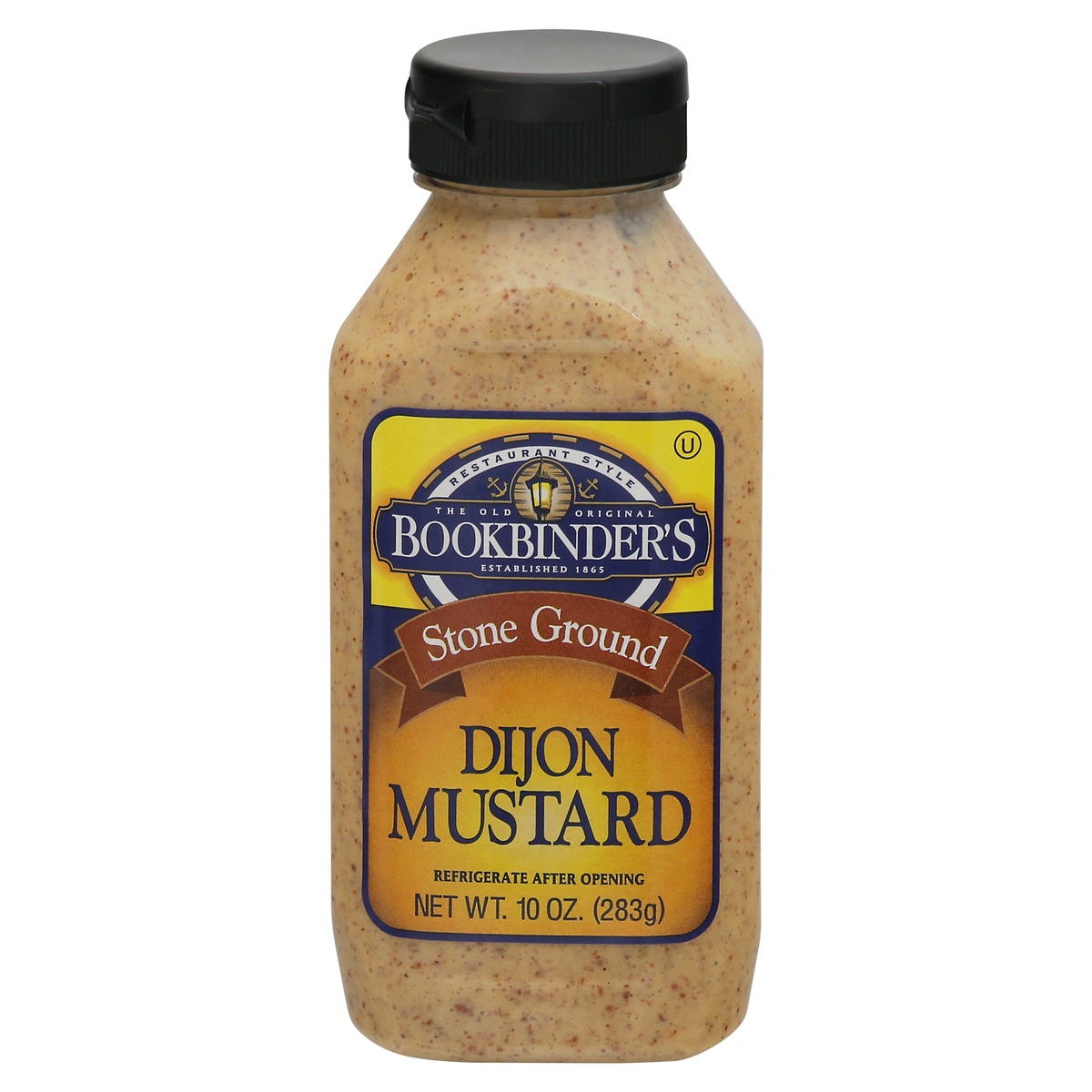 slide 1 of 1, Bookbinder's Ground Dijon Mustard, 10 oz