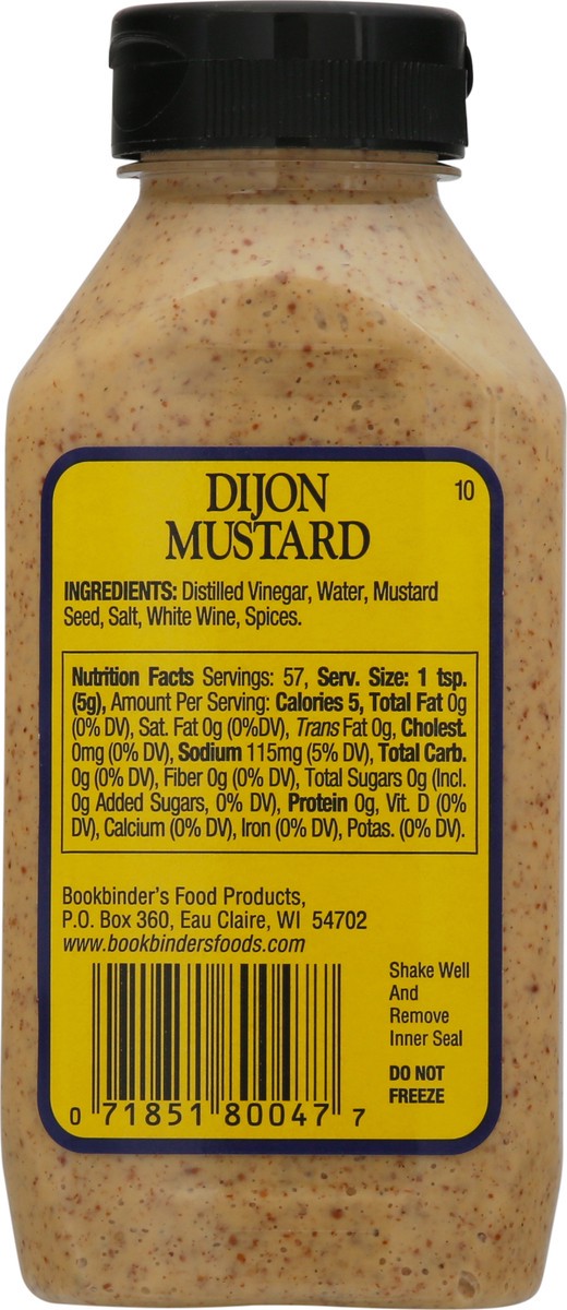 slide 7 of 9, Bookbinder's Stone Ground Dijon Mustard 10 oz, 10 oz
