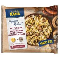 Giovanni Rana Rana Meal Kits - Fettuccine Mushroom Sauce With Italian Sausage