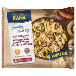 Giovanni Rana Rana Meal Kits - Fettuccine Mushroom Sauce With Italian Sausage