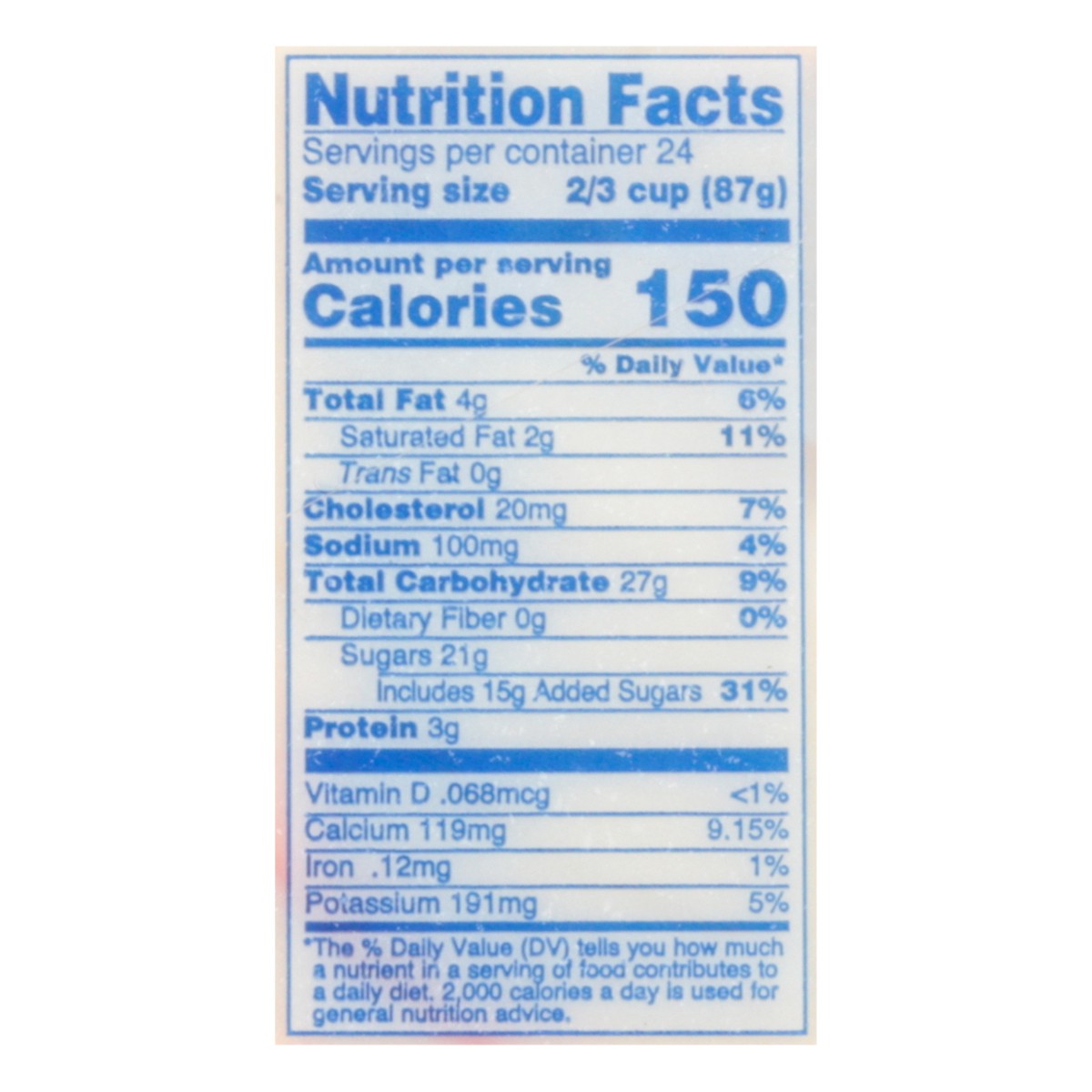 slide 3 of 13, Hiland Dairy Light Strawberry Swirl Ice Cream 4 qt, 4 qt