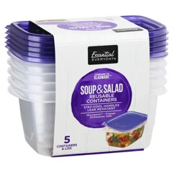 Essential Everyday Soup/Salad Disposable Container