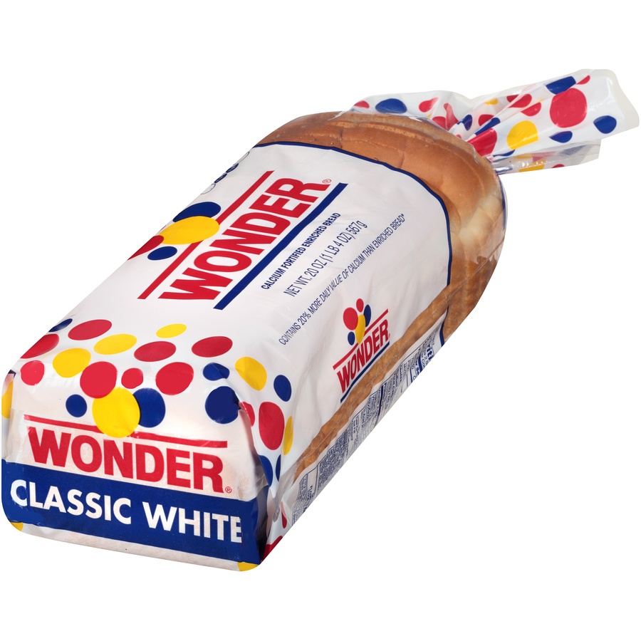 slide 3 of 8, Wonder Round Top White Sliced Bread, 20 oz
