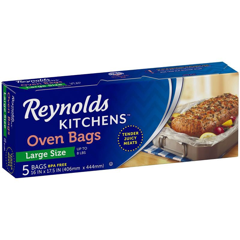 slide 3 of 5, Reynolds Kitchens Oven Bags 5 ct Box, 5 ct