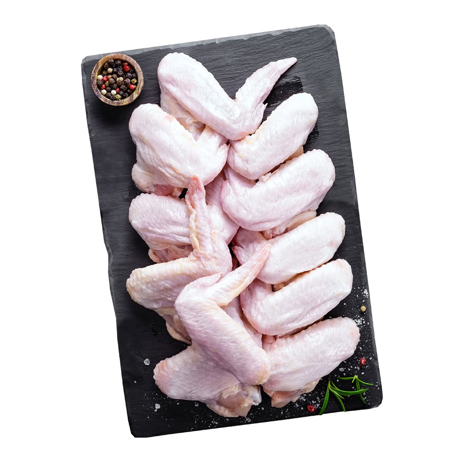 slide 1 of 1, DIERBERGS BUTCHER SHOP FAMILY PACK CHICKEN WINGS, per lb