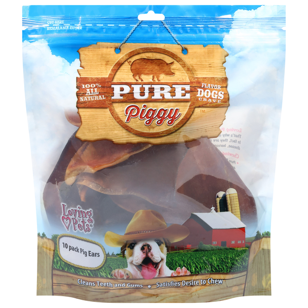 slide 1 of 1, Pure Piggy Dog Treats 10 ea, 10 ct
