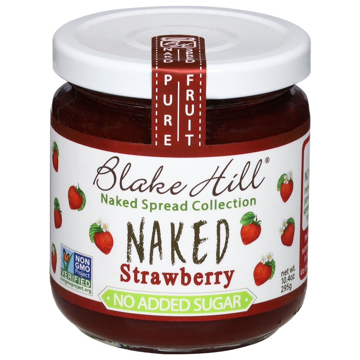 slide 1 of 12, Blake Hill Preserves No Added Sugar Naked Strawberry Spread 10.4 oz, 10.4 oz