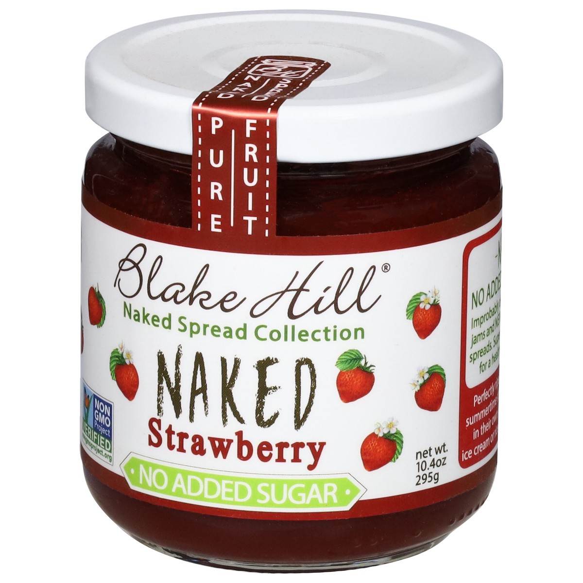 slide 9 of 12, Blake Hill Preserves No Added Sugar Naked Strawberry Spread 10.4 oz, 10.4 oz