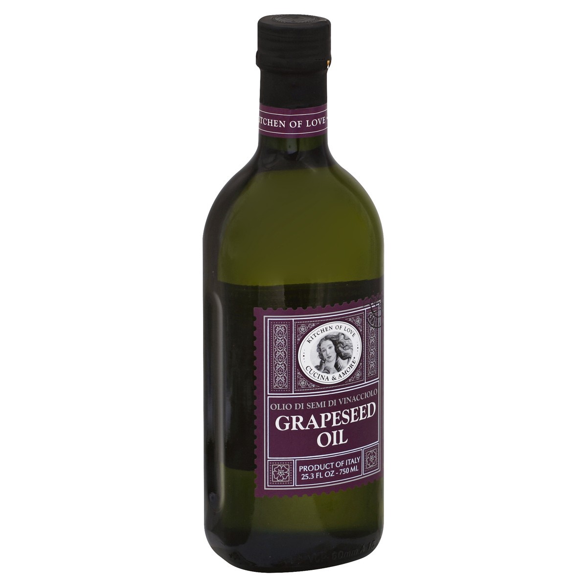 slide 3 of 3, Cucina & Amore Grapeseed Oil 25.3 oz, 1 ct