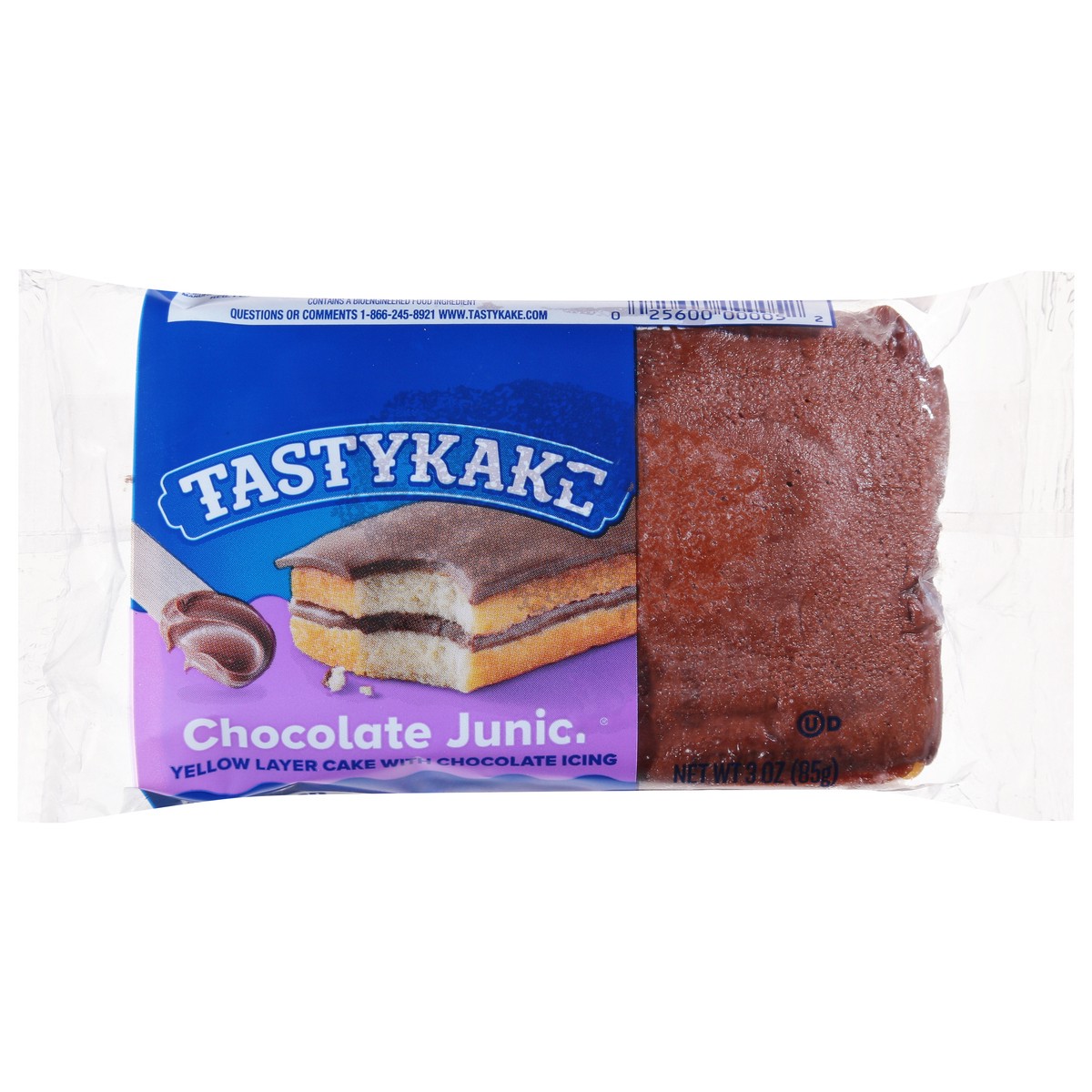 slide 12 of 13, Tastykake Chocolate Junior Cake with Chocolate Icing 3 oz, 3 oz