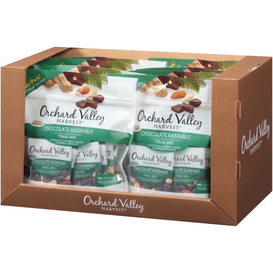 slide 3 of 8, Orchard Valley Harvest Choc Nut Mix 8 - 1 oz Bags, 8 ct; 1 oz