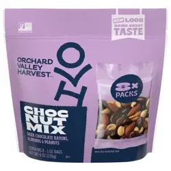 Orchard Valley Harvest Choc Nut Mix 8 - 1 oz Bags