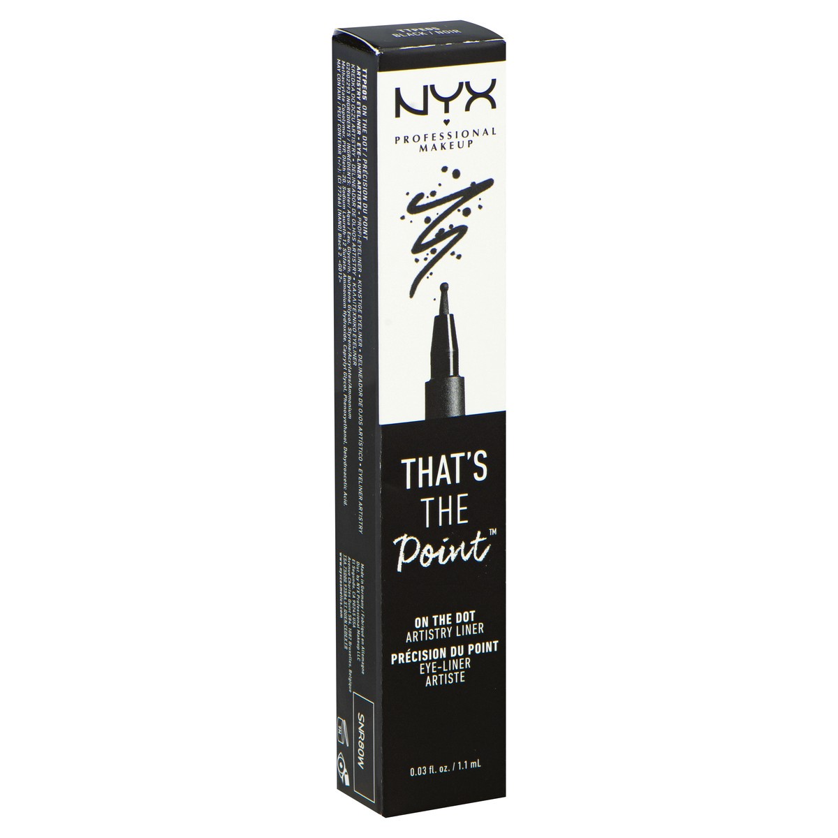 slide 2 of 9, NYX Professional Makeup Eye-Liner 0.03 ea, 0.03 oz